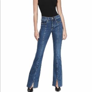 Express jeans, stretch, legging mid rise/6R